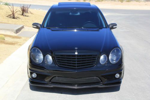 Mercedes e55 amg renntech 750hp black beast!! custom everything! e63 conversion