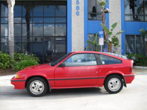 1987 honda crx si civic 1500   1owner only 86k!!! clean title!