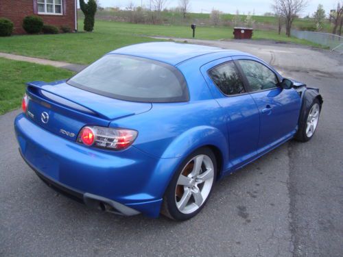 Mazda rx8 6-speed salvage rebuildable repairable wrecked project damaged fixer