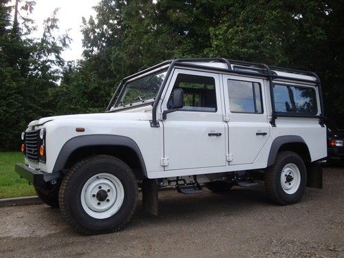 Land rover defender 110 (by far the best available)
