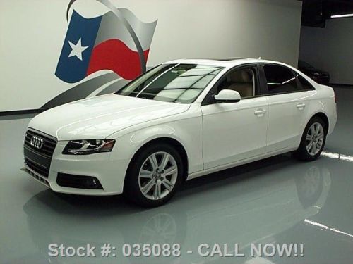 2011 audi a4 2.0t premium leather sunroof only 40k mi texas direct auto