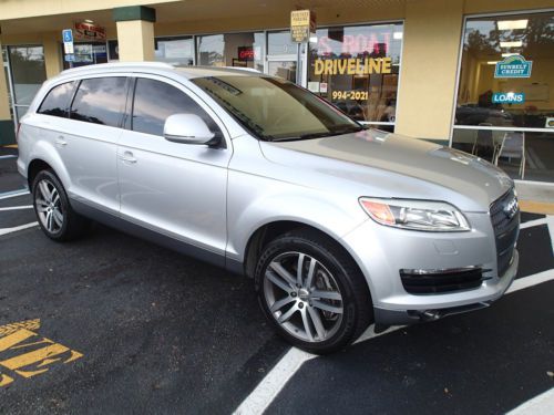 2007 audi q7 - super clean! leather, 3rd row seating, awd, florida car, must see