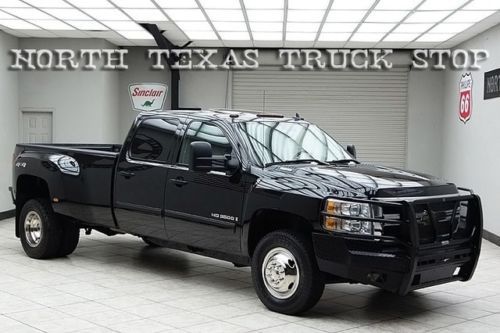 2009 chevy 3500hd diesel 4x4 dually ltz navigation sunroof bose heated leather