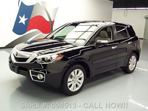 2011 acura rdx turbo htd leather sunroof rear cam 9k mi texas direct auto