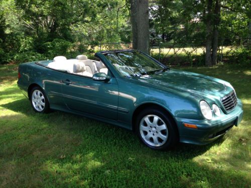 2000 mercedes clk 320 cabriolet, amazing condition!