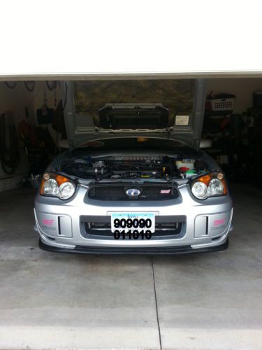 2004 subaru impreza wrx sti sedan 4-door 2.5l