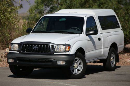 Mint condition 2001 toyota tacoma 2.4l 5spd with shell and ice cold ac 150 pix