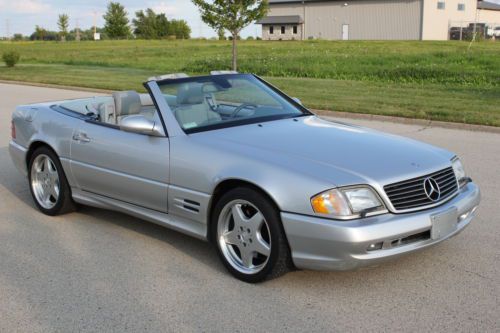 2001 mercedes benz sl500 roadster sport with 68000 miles in excellent condition