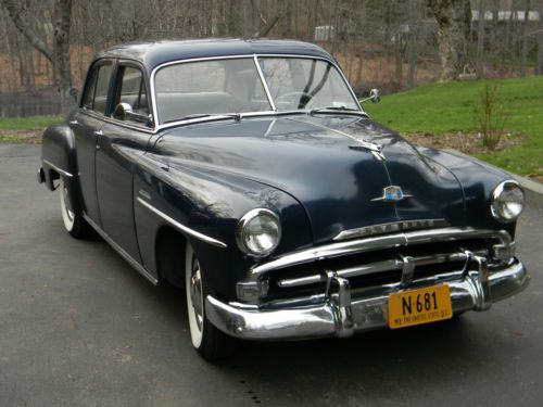 1951 plymouth cranbrook 92,840 original miles  mint condition third owner