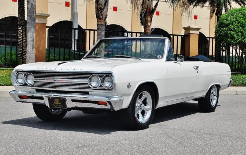 Wow new zz4 gm performance motor1965 chevrolet chevelle ss convertible 4 speed.