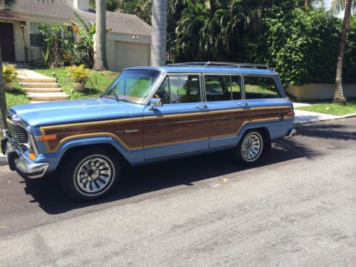 Jeep Grand Wagoneer For Sale >> Sell used 1984 Jeep Grand Wagoneer Spinnaker Blue- Rust ... Jeep Grand Wagoneer For Sale >> Sell used 1984 Jeep Grand Wagoneer Spinnaker Blue- Rust ...