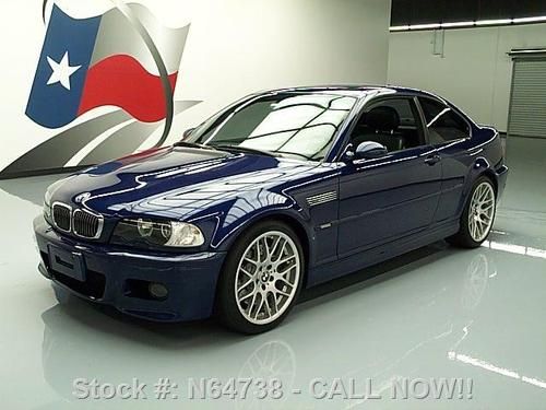 2006 bmw m3 competition htd seats sunroof nav only 53k texas direct auto