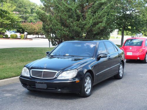 2001 mercedes s430 - looks good in/out - driveable - clean carfax - no reserve!