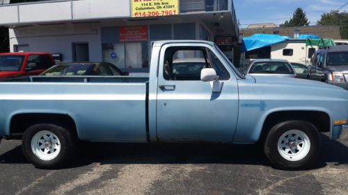 Used Tires Columbus Ohio >> Sell used 1984 Chevy C10 Long bed , 73,180 miles , 350 motor / 350 turbo transmission in ... Used Tires Columbus Ohio >> Sell used 1984 Chevy C10 Long bed , 73,180 miles , 350 motor / 350 turbo transmission in ...