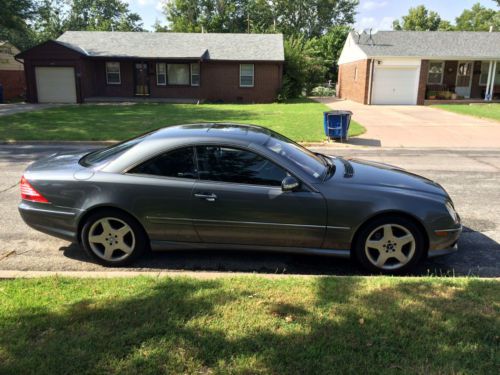 2005 mercedes-benz cl500, rebuilt salvage title