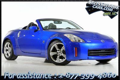 07 nissan 350z 17k power convertible hid headlights auto coupe leather crcars