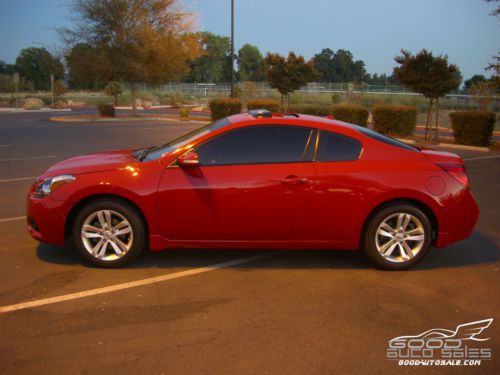 Sell used 2011 Nissan Altima S Coupe 2-Door Red, 34K LOW ...