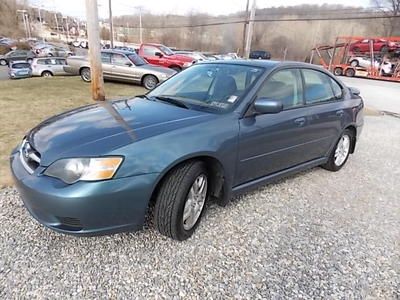 2005 subaru legacy, no reserve, timing belt was done, looks and runs great