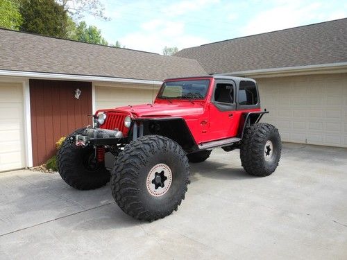 Jeep wrangler custom rock crawler (similar to top truck challenge specs)