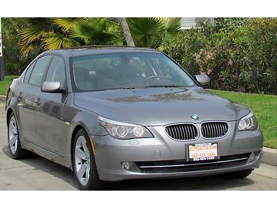 2008 bmw 528i premium/sport package clean one owner pre-owned