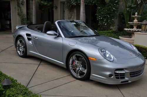 2008 porsche 911 turbo convertible 2-door 3.6l