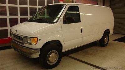 No reserve in az - 2000 ford e-350 cargo van 1 owner off corp lease low miles