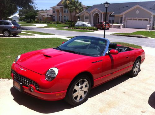 2002 ford thunderbird base convertible 2-door 3.9l