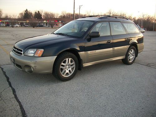 2002 subaru outback awd with 5 speed manual transmission station wagon