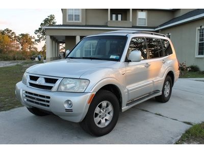 03 full size montero 4x4 limited leather sunroof 4wd clean 1 owner no reserve