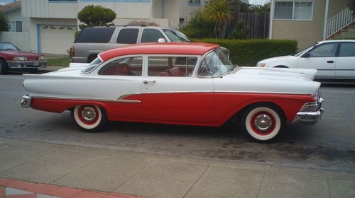 1958 ford fairlane six series business sedan... rare california survivor