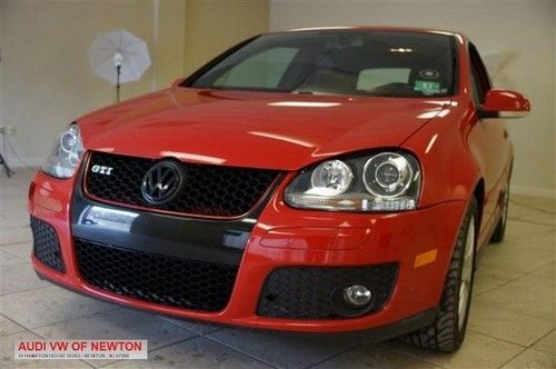 06 red vw gti  2.0l turbo i4 automatic sport suspension hatchback coupe sunroof