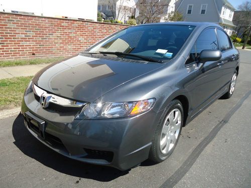 2010 honda civic lx sedan 1.8l runs and drives great auto start no reserve