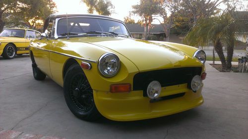 1974 mgb roadster convertible low miles everything new or rebuilt nr