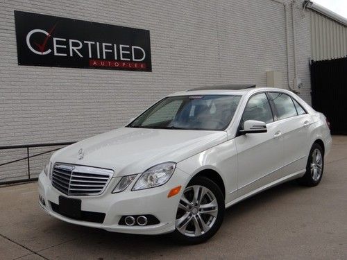 2010 mercedes-benz e350 4matic navigation sunroof leather heated seats