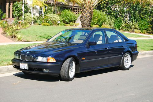 2000 bmw 540i, 3 mature ca owners, exquisite condition, recent service