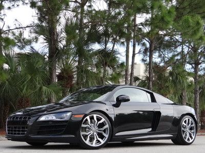 2010 audi r8 v10 6 speed ** no reserve auction ** warranty all services done mt6