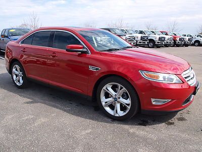 2010 ford taurus sho / awd / turbo / cooled leather / navigation / warranty