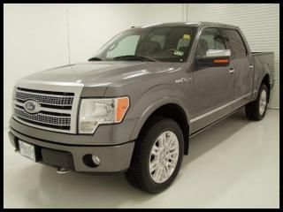 09 f150 platinum 4x4 supercrew navi roof heated cooled leather power boards sync
