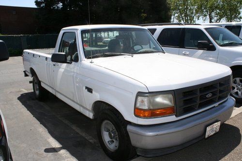 Ford f150 1996 pick up truck running condition automatic lock box tow hitch