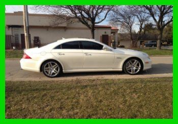 2008 cls63 amg 6.2l v8 32v sunroof ipod nav premium ii package