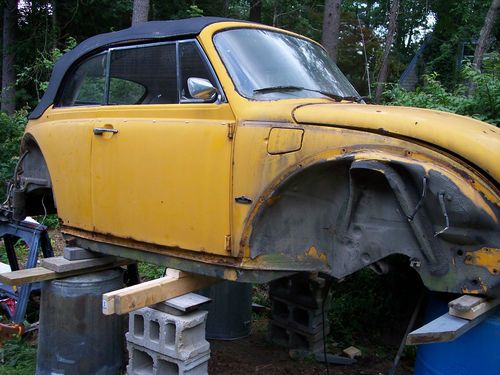 1978 volkswagon super beetle convertible. your summer project!