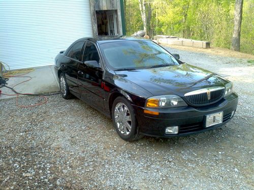 Sell Used 2001 Lincoln Ls Lse Sedan 4 Door 3 9l Black With