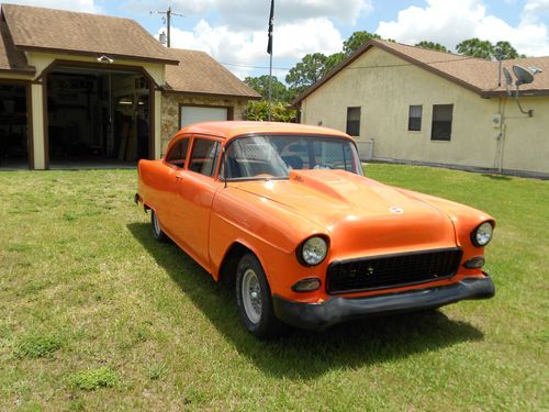 Chevrolet:  1955 two door post