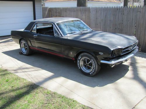 1965 ford mustang gt a-code coupe 289 3 spd manual