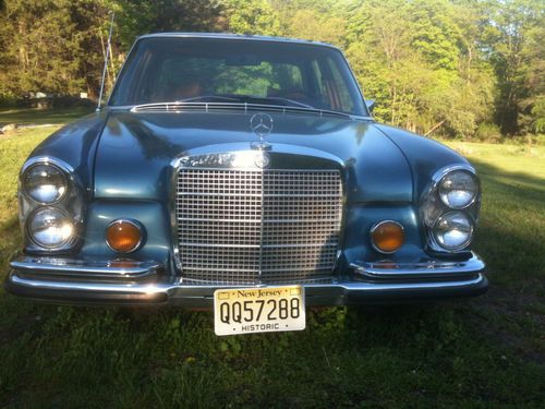 1973 mercedes-benz 300sel 4.5 last model year w109 beautiful and needs some love