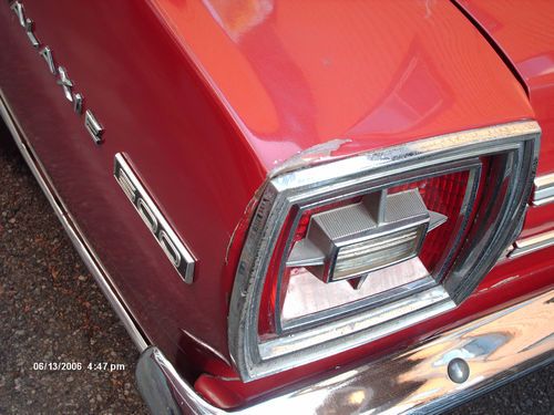 1966 ford galaxie 500 base 4.7l