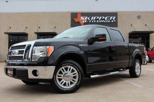 09 ford f150 lariat 2wd 5.4 v8 crew cab sync system leather heated seats