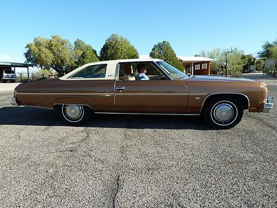 Chevy Dealer Tucson >> Sell used 1976 CHEVY CAPRICE CLASSIC 1-OWNER AZ CAR 2-DOOR ... Chevy Dealer Tucson >> Sell used 1976 CHEVY CAPRICE CLASSIC 1-OWNER AZ CAR 2-DOOR ...
