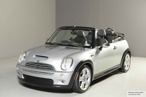 2005 mini cooper s convertible supercharged 6-speed xenon leather 84k miles !