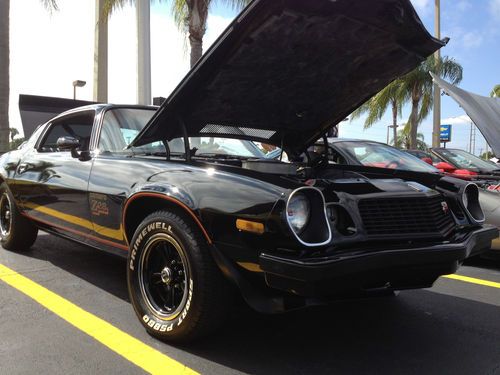 19771/2 z28 camaro "rare black/black documented" show car